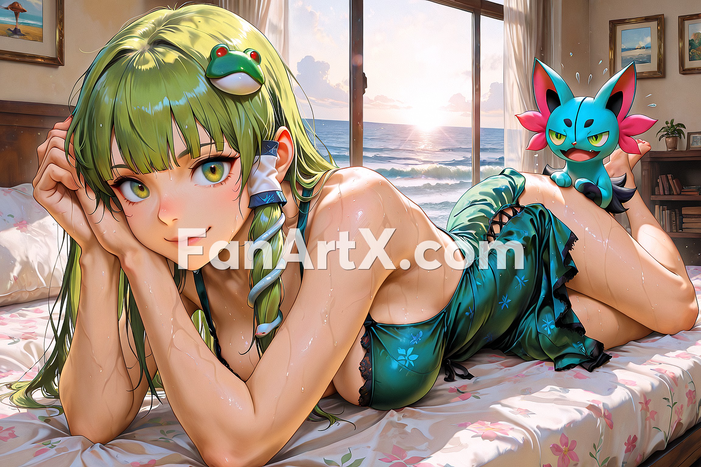Kochiya Sanae Touhou project Fanart 3946763